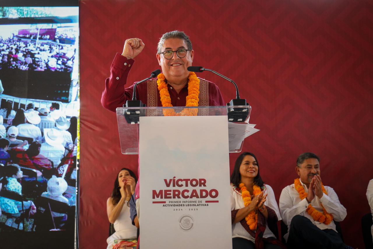 Rinde Víctor Mercado Salgado Primer Informe de Actividades Legislativas en Ayala