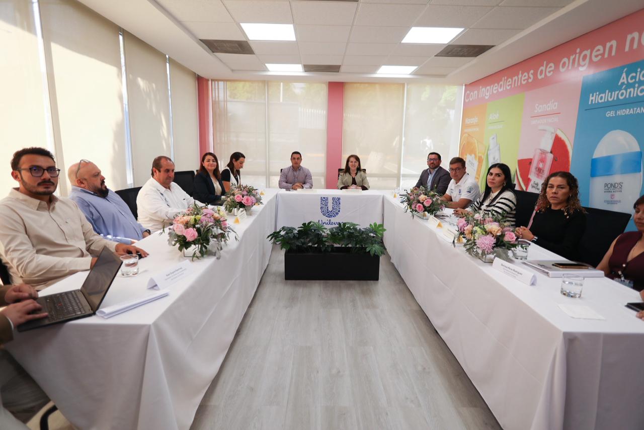 Colabora Gobierno de Morelos y Unilever México para impulsar el desarrollo económico