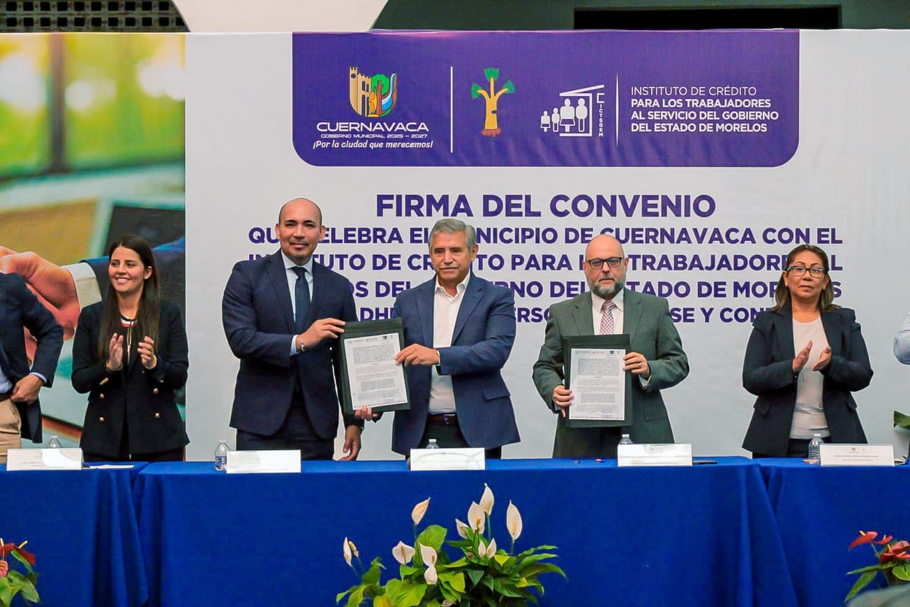 Ayuntamiento de Cuernavaca confirma acceso al Instituto de Crédito a todo su personal