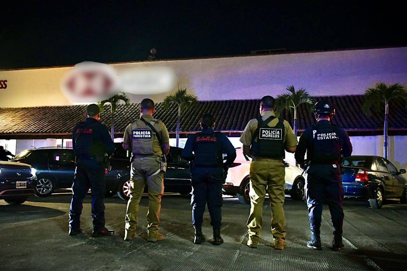 Se refuerza seguridad en zonas turísticas y comerciales de Morelos