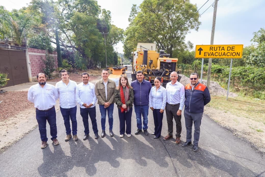 Fortalecen rutas de evacuación del Popocatépetl en Morelos