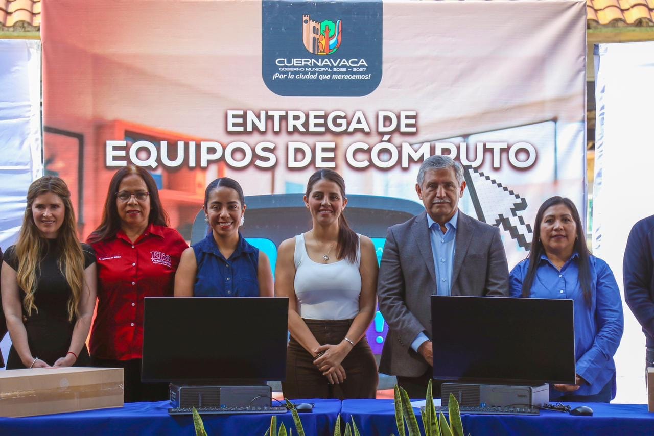 Cuernavaca moderniza administración municipal con nuevo equipo de cómputo