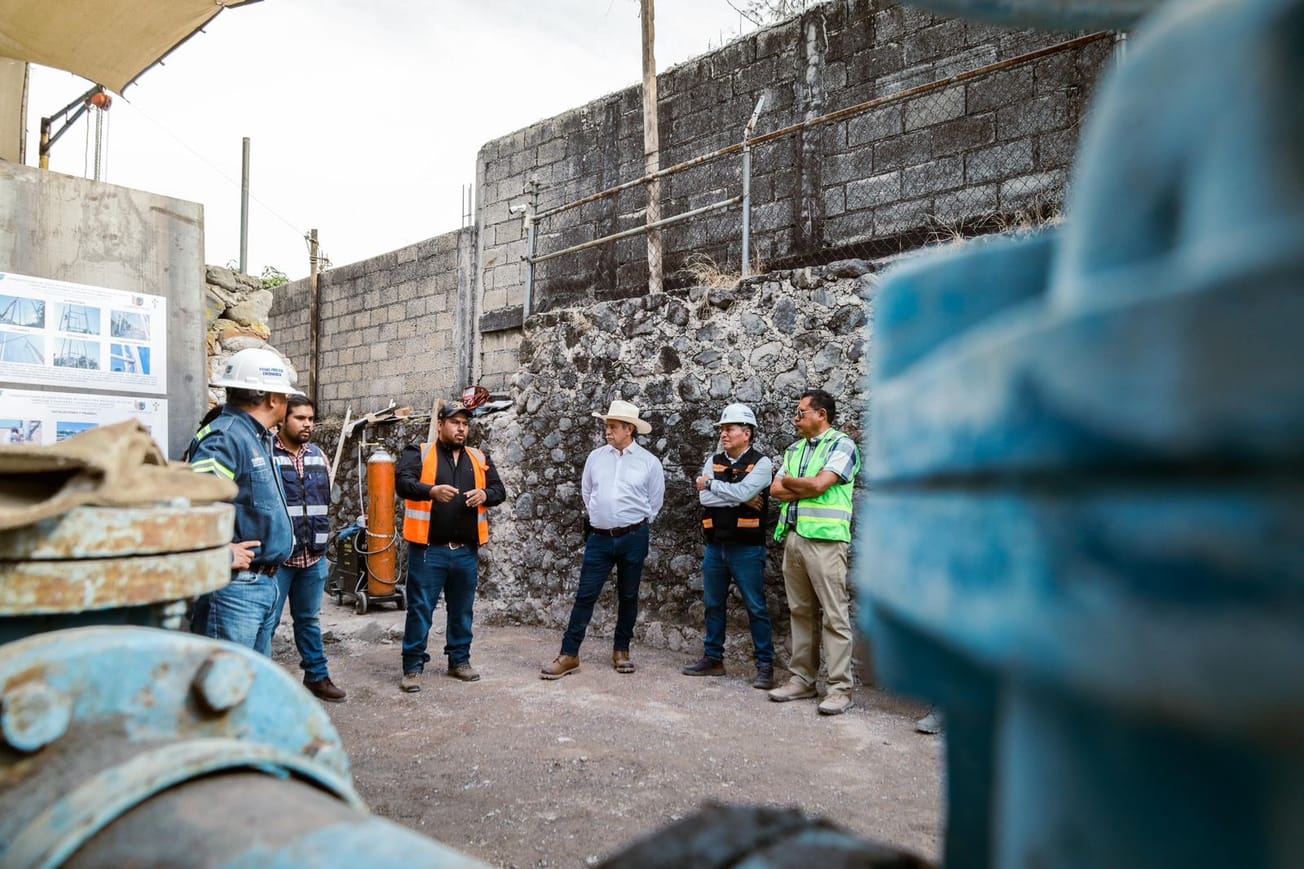 Cuernavaca fortalece su infraestructura hidráulica para un suministro más constante