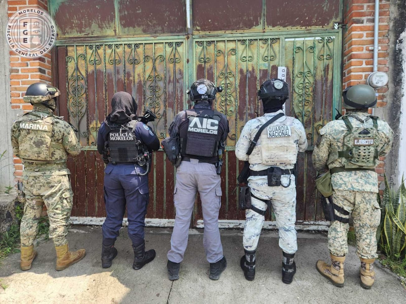 Incrementa Fiscalía de Morelos 165% los cateos en 2025