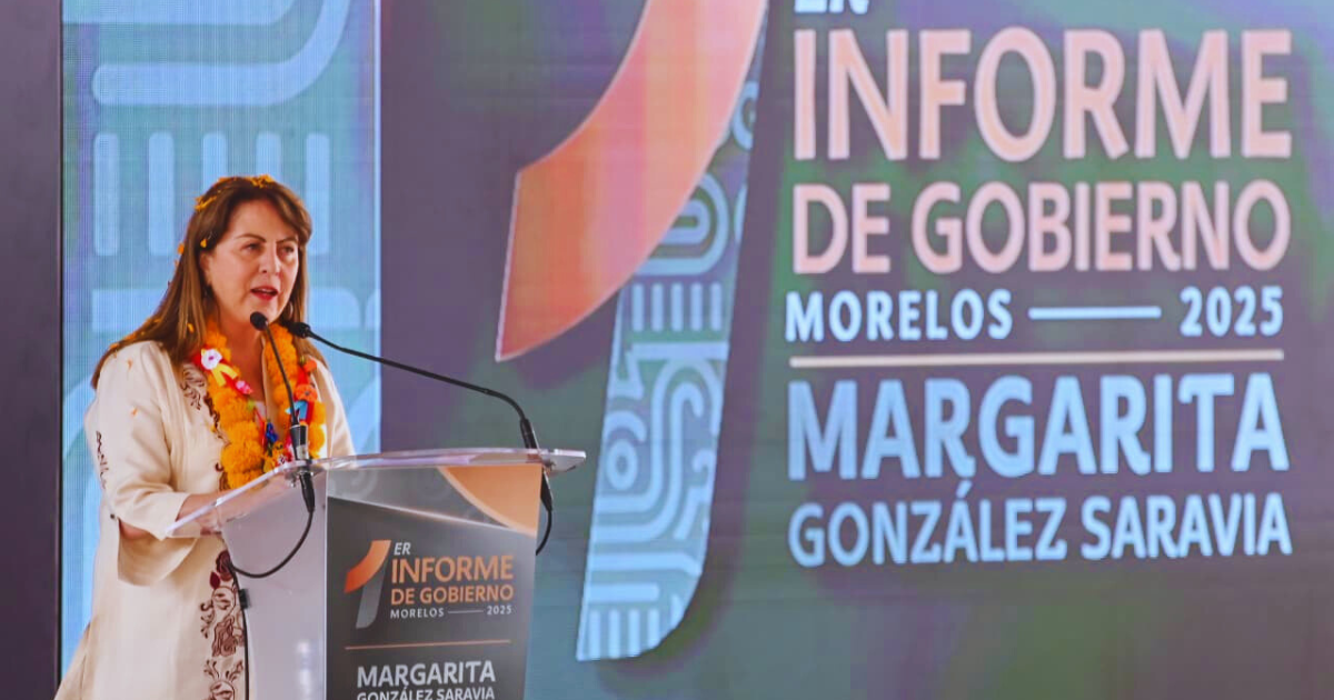 Presenta resultados Margarita González Saravia en la región poniente de Morelos