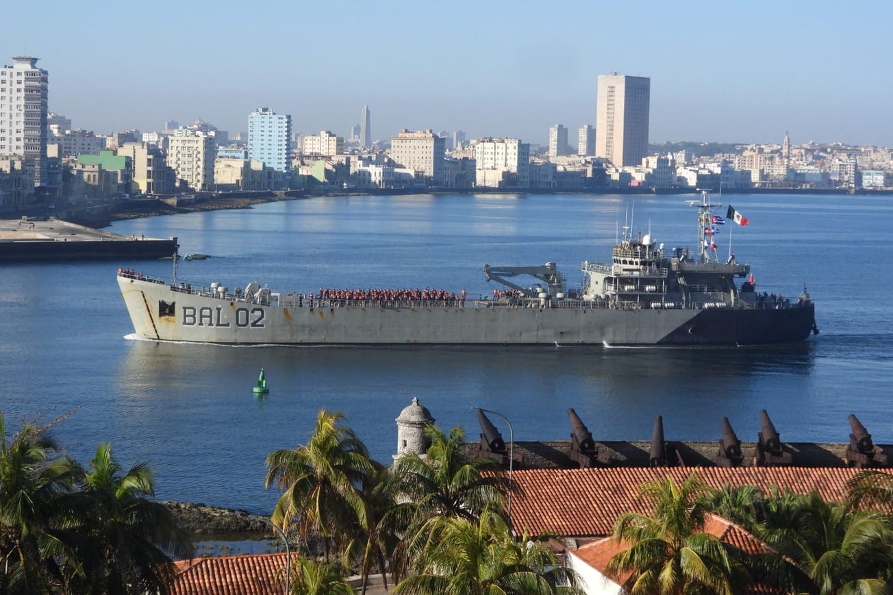 cuba mexico buque ayuda humanitaria 