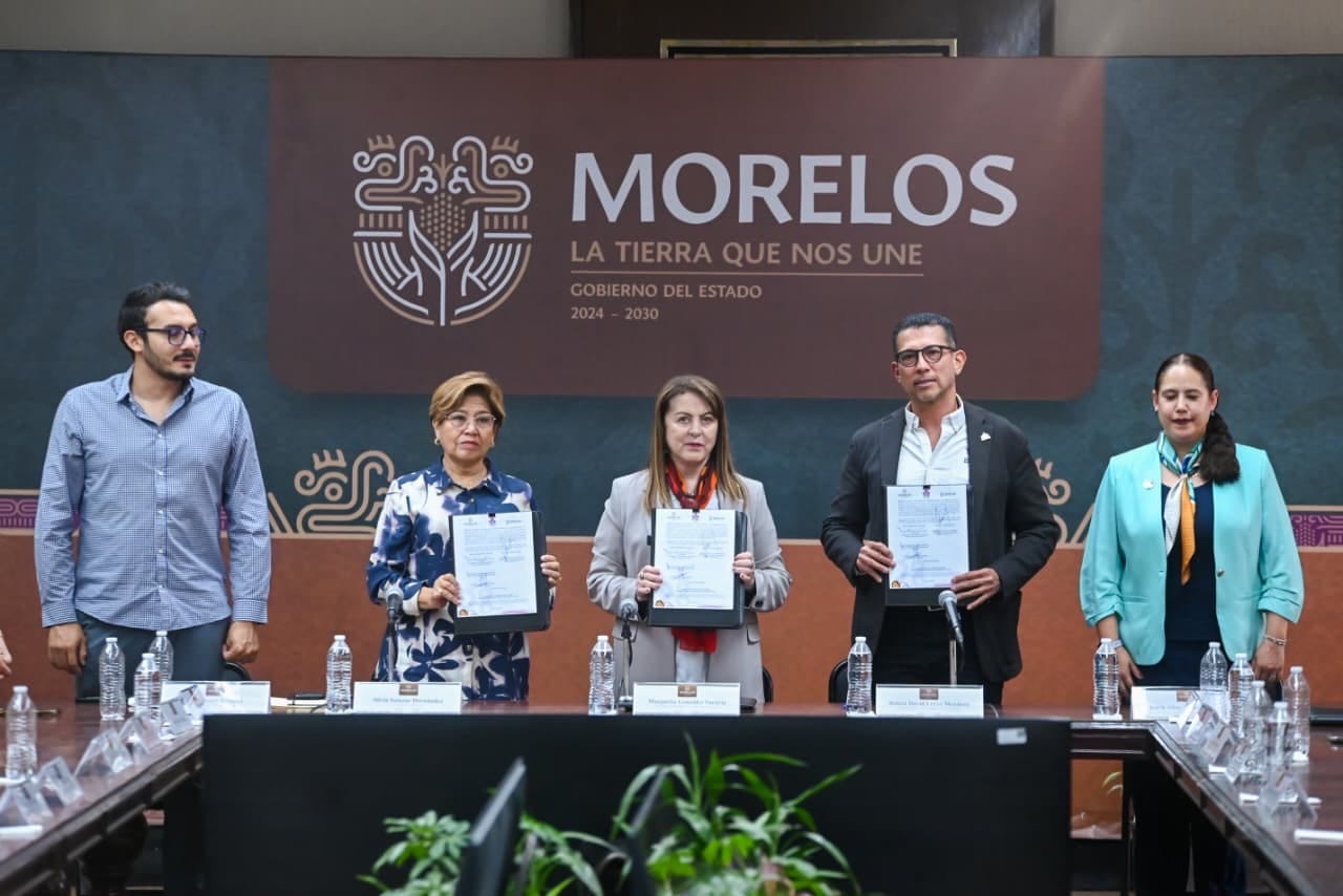 Gobierno de Morelos y Congregación Mariana Trinitaria firma alianza por comunidades vulnerables