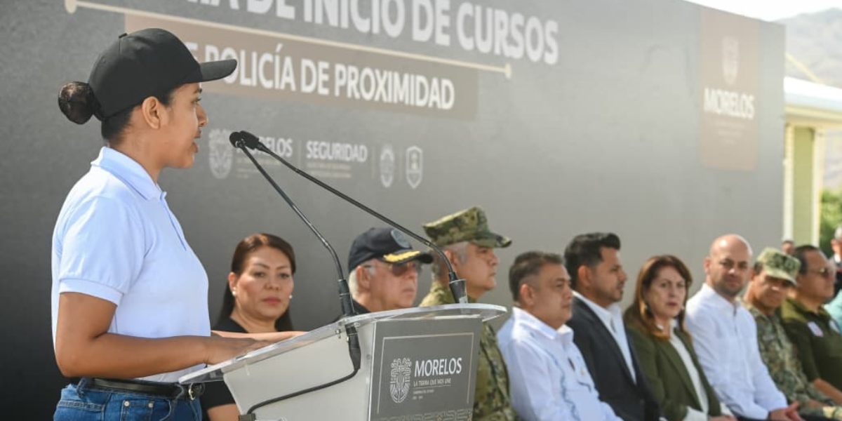 Impulsa gobierno de Morelos estrategia de seguridad con formación policial