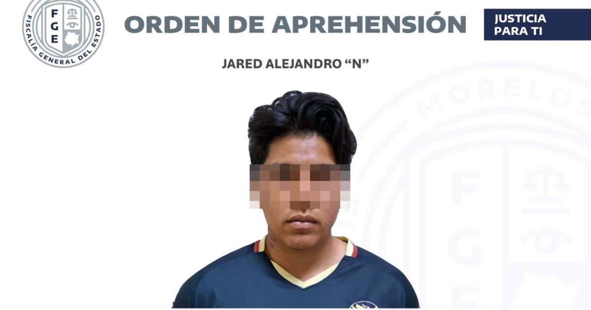 Cumplen orden de aprehensión contra Jared Alejandro por desaparición de Kimberly