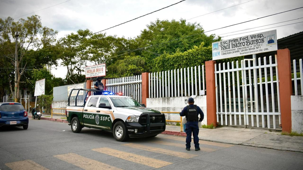 Reforzarán vigilancia en escuelas durante Semana Santa 2026