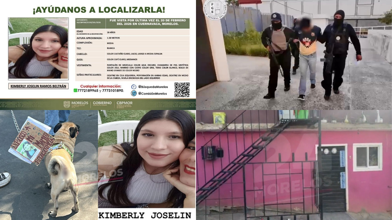 Cronología de los hechos: desaparición de Kimberly Joselin, estudiante de UAEM