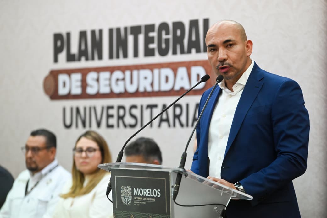 Morelos presenta el Plan Integral de Seguridad Universitaria