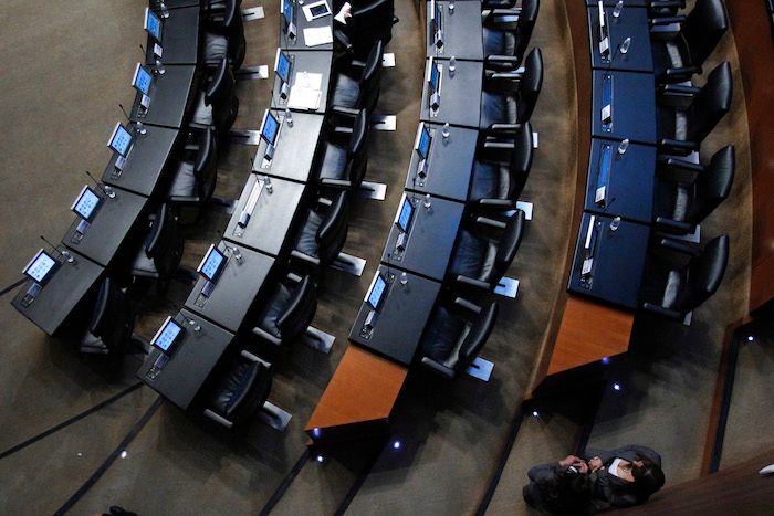 Senadores de puente por el Papa