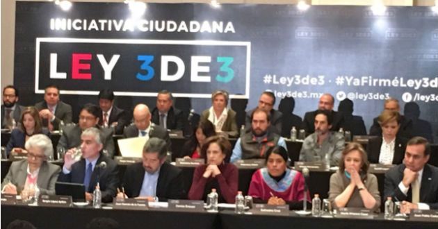 Iniciativa ciudadana Ley 3 de 3