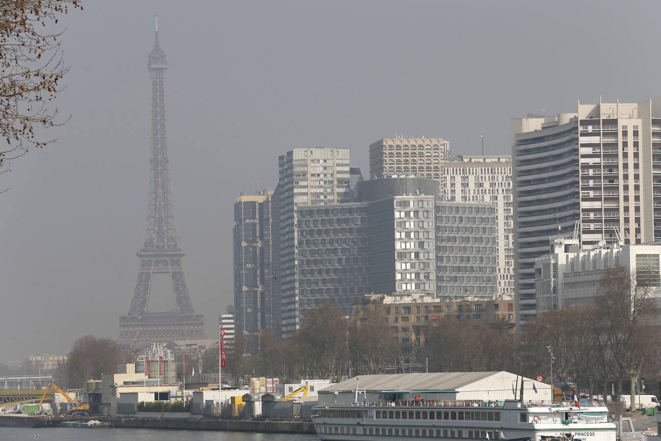 Más del 90% del aire está contaminado