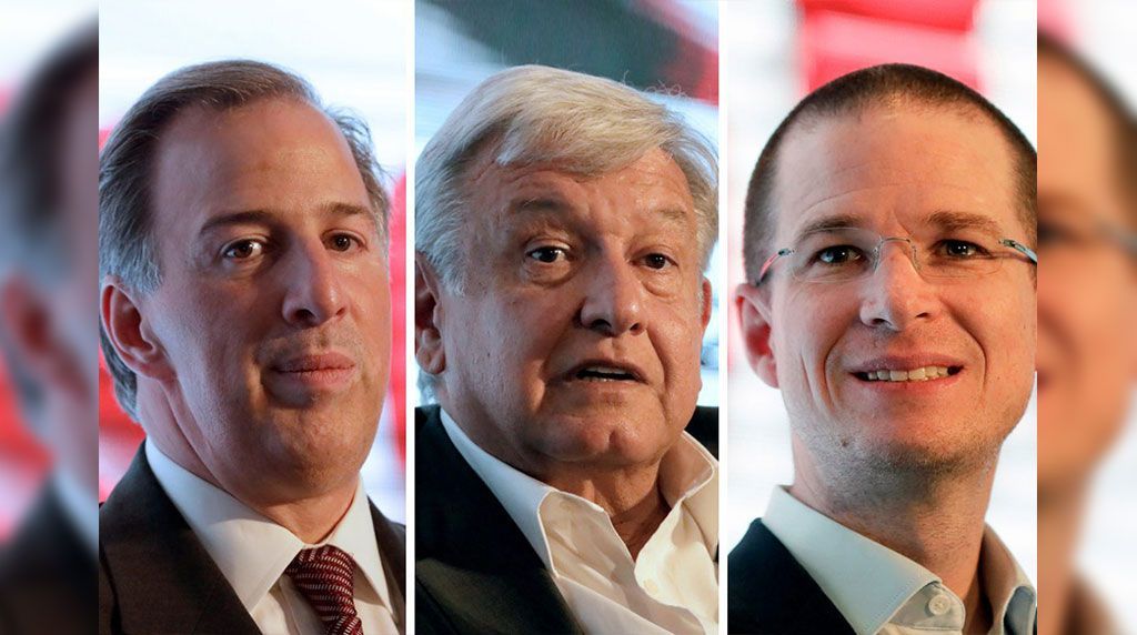 Reunión entre AMLO – Meade – Anaya