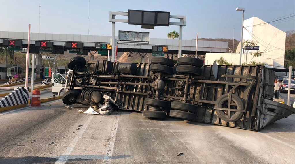 Cierre de circulación en autopista