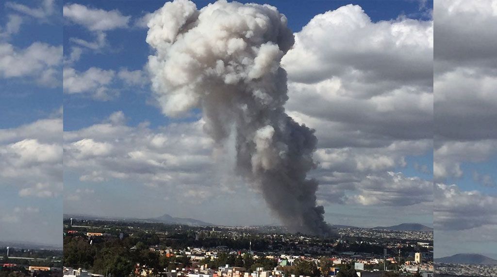 Explosión en Tultepec deja 16 muertos hasta ahora