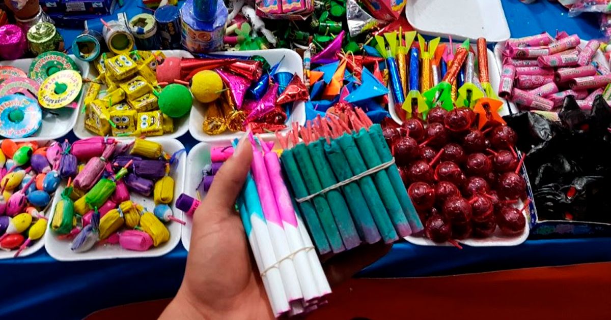 ¡Cuida a los menores de quemaduras por pirotecnia!