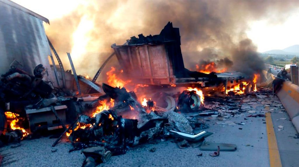 Accidente en libramiento Querétaro
