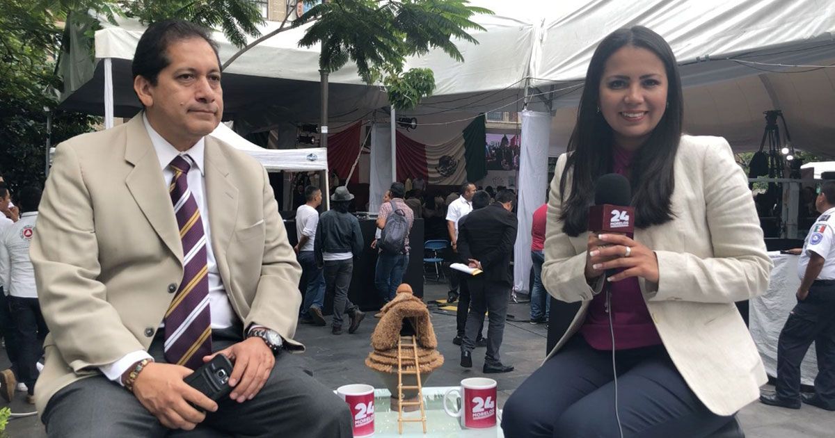 Toma de protesta de Cuauhtémoc, Ángel Adame