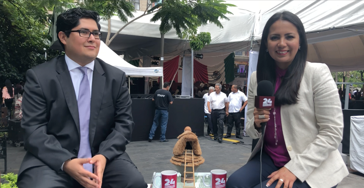 Toma de protesta de Cuauhtémoc, Samuel Rivera