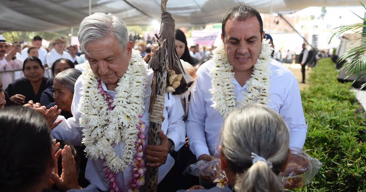 “El pueblo manda”, afirma AMLO en visita a Morelos