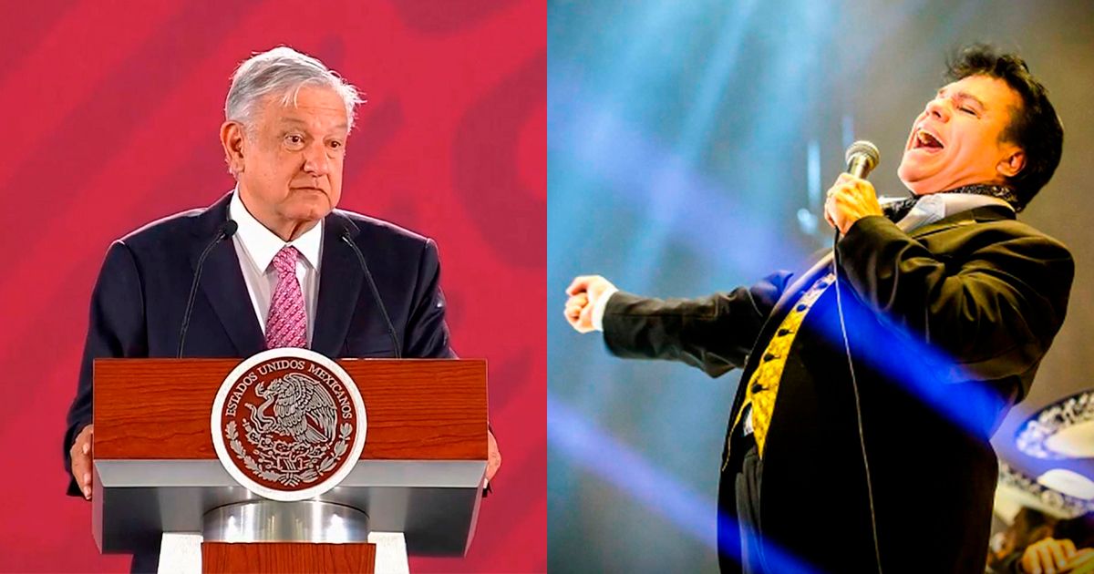Asegura AMLO que Juan Gabriel vive
