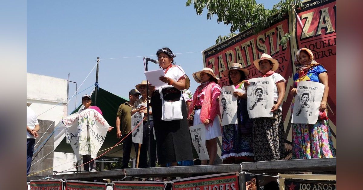 Marichuy critica a AMLO