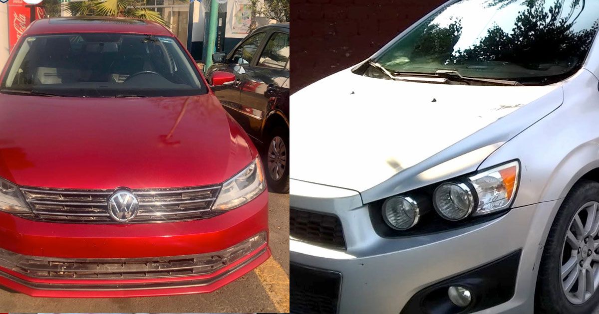 Recuperan vehículos robados