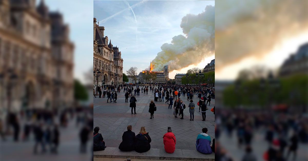 10 % del arte en Notre Dame, destruido