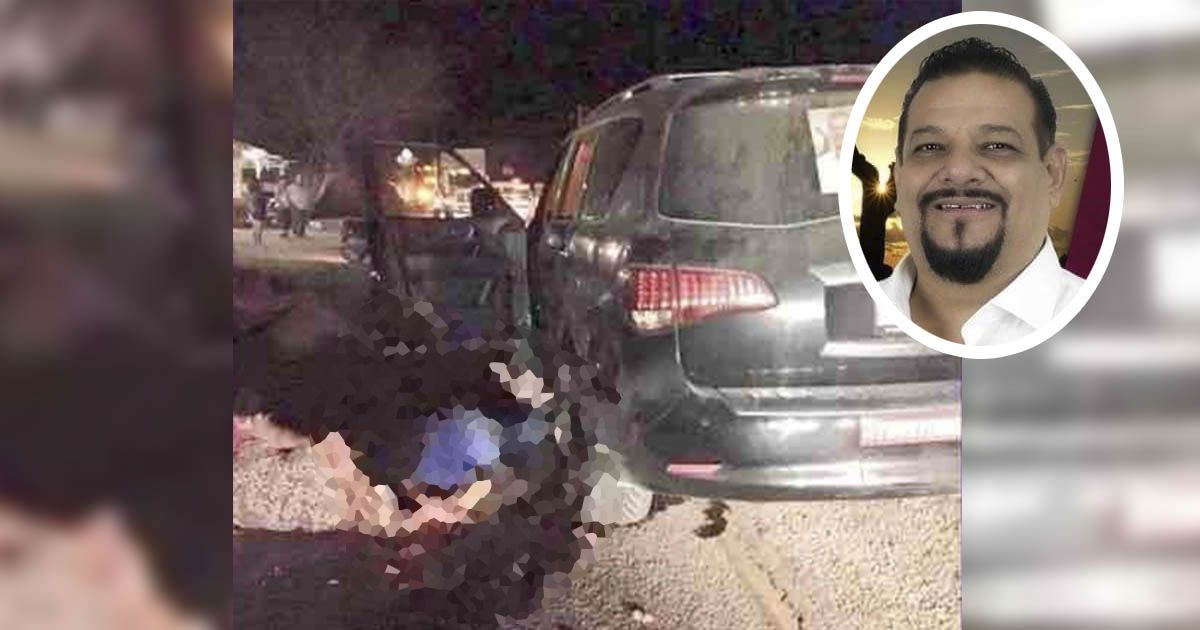 Asesinan a político frente a su familia