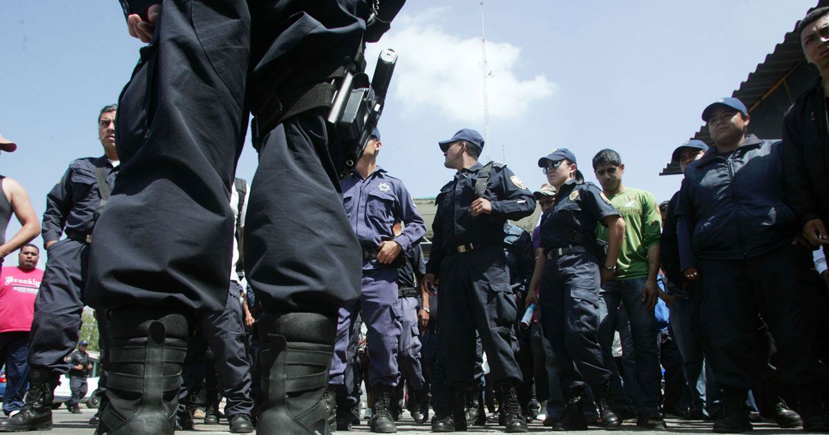 Policías reprobados
