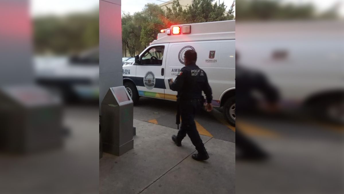 Muere agente de la Fiscalía por infarto en Cuernavaca