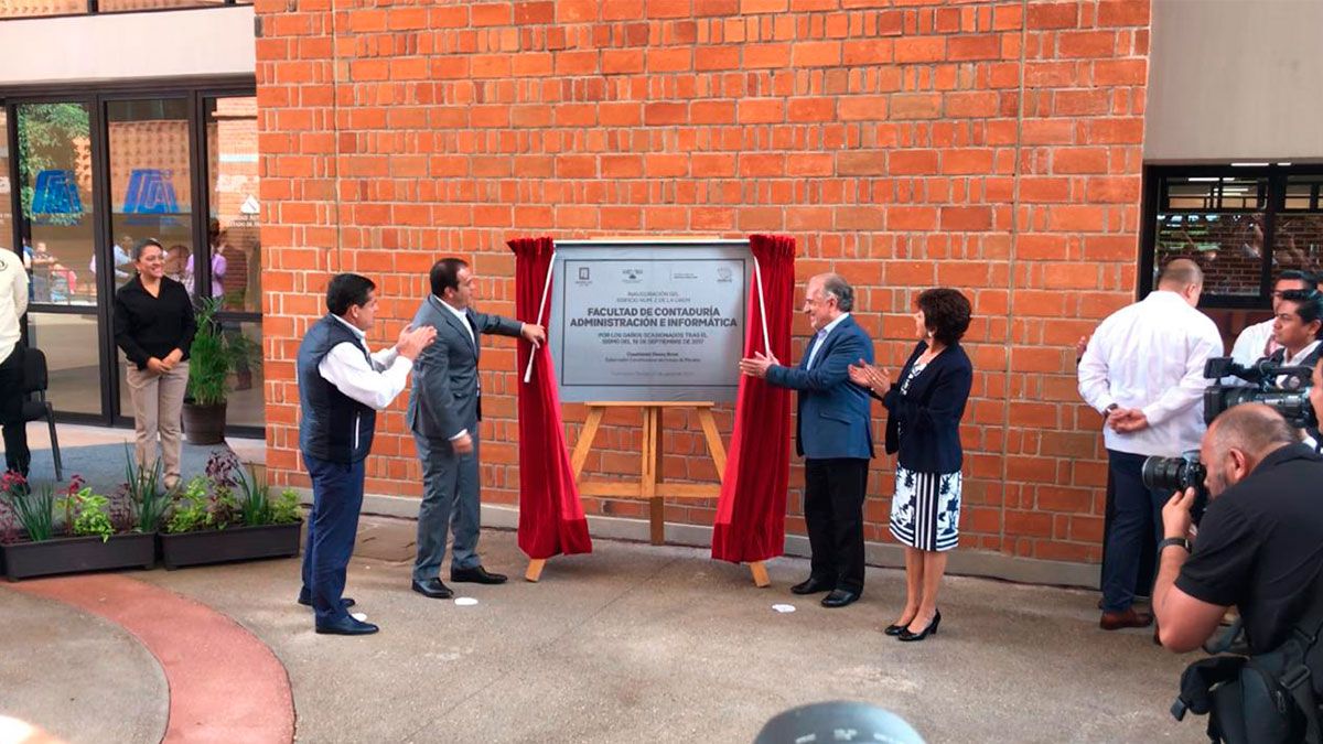 Inaugura gobernador edificio reconstruido de la UAEM