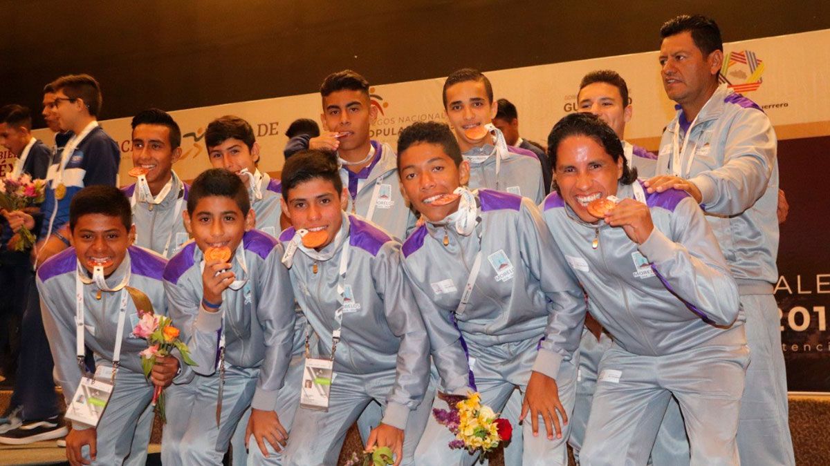 Suma Morelos 10 medallas en Juegos Nacionales Populares 2019