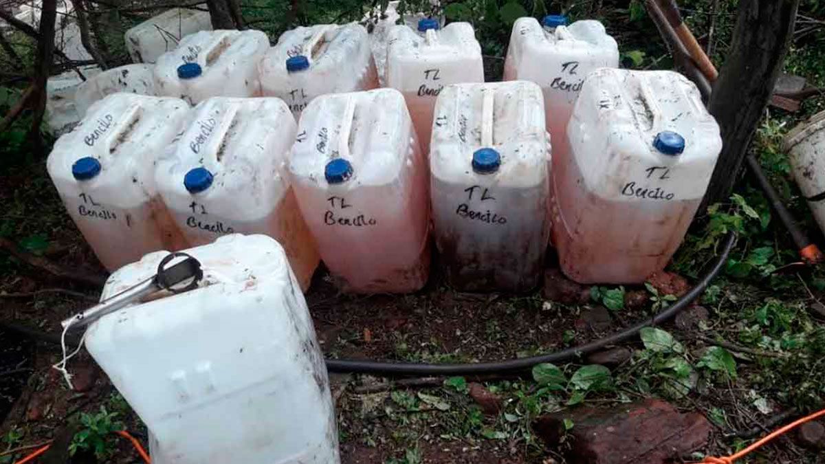 Aseguran narcolaboratorio en Sinaloa