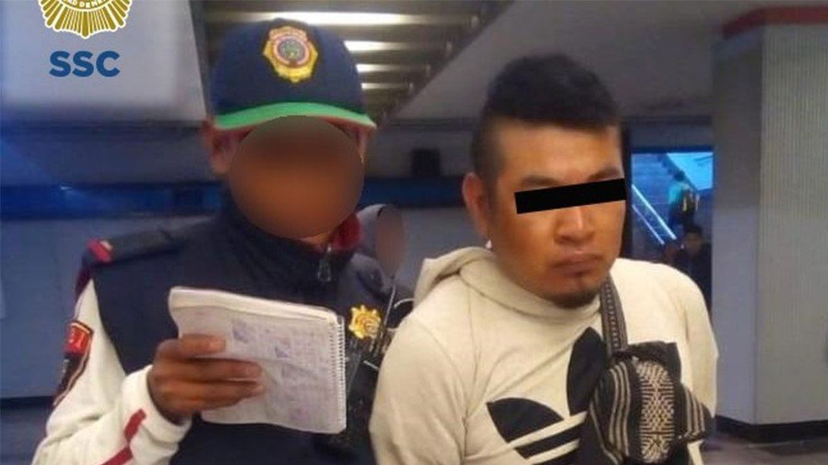 24 Morelos Agresor sexual en el metro