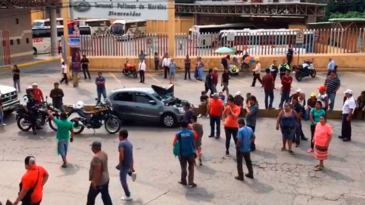 24 Morelos Bloqueo en Cuernavaca