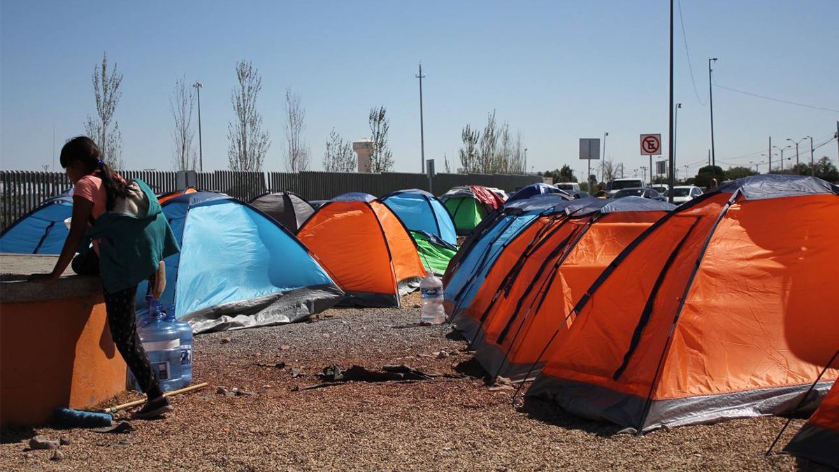 24 Morelos Campamento de migrantes