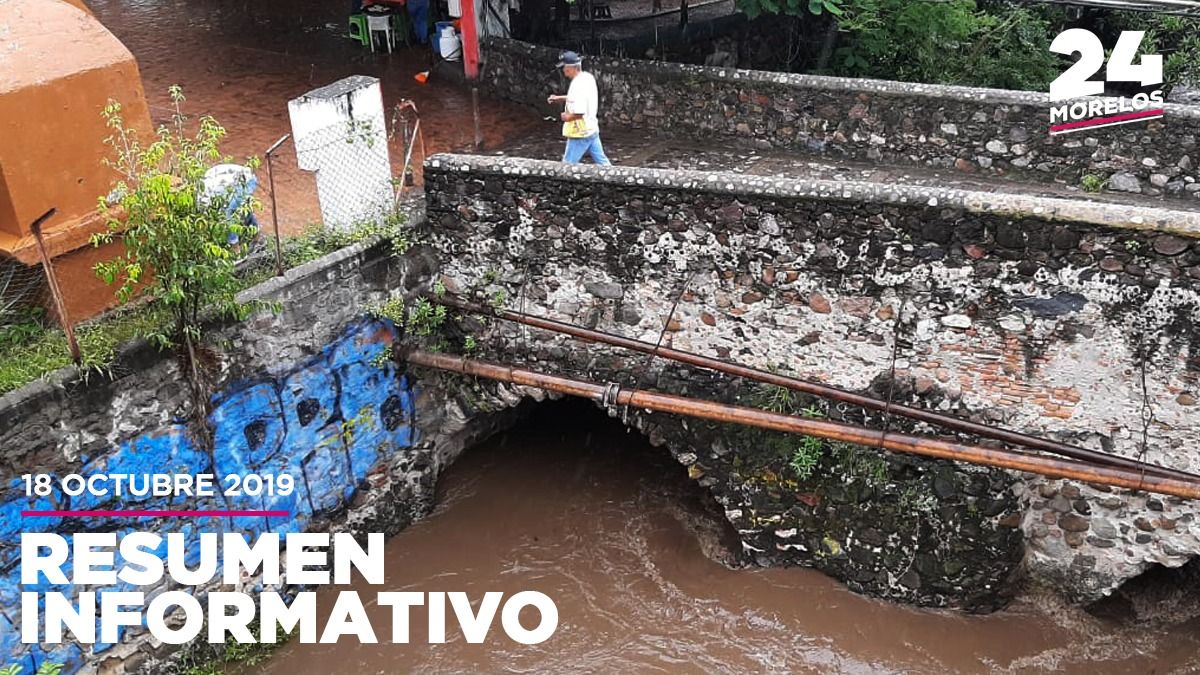 Incrementan niveles de ríos en Zona Sur