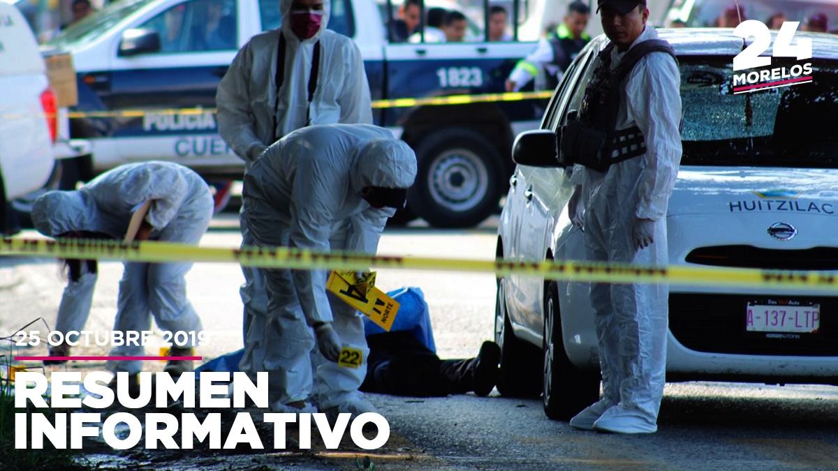 Asesinan a policía en Cuernavaca