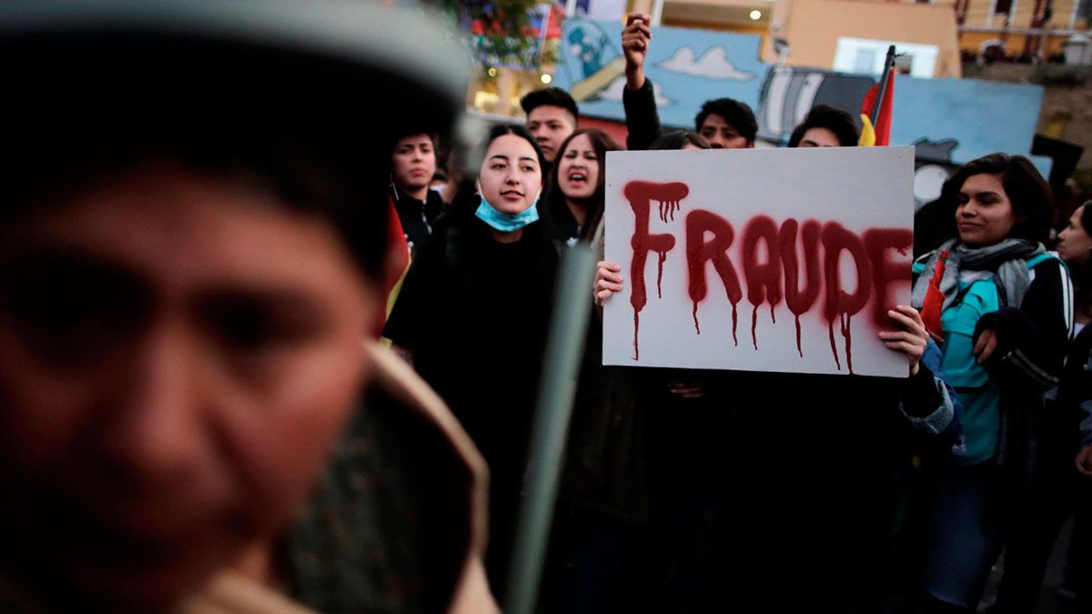 Bolivia se manifiesta ante reelección de Evo Morales