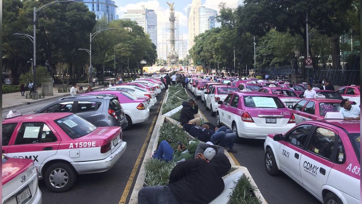 24 Morelos Taxistas en la CDMX