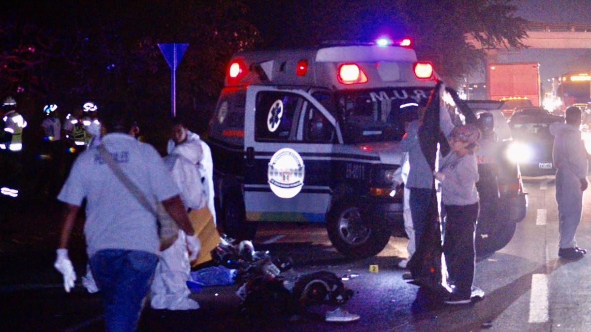 Motociclista atropellado en la México Acapulco