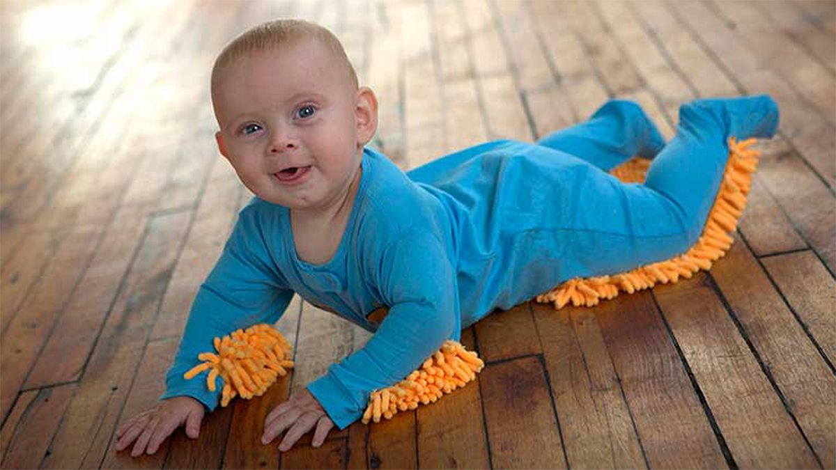 24 Morelos Bebé trapeador pijama