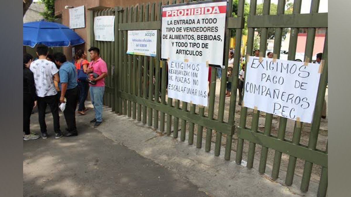 24 Morelos Protesta en IEBEM