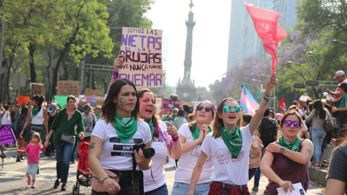 Habrá este lunes marcha feminista en la CDMX