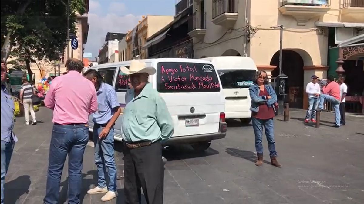 24 Morelos Transportistas en el Centro de Cuernavaca