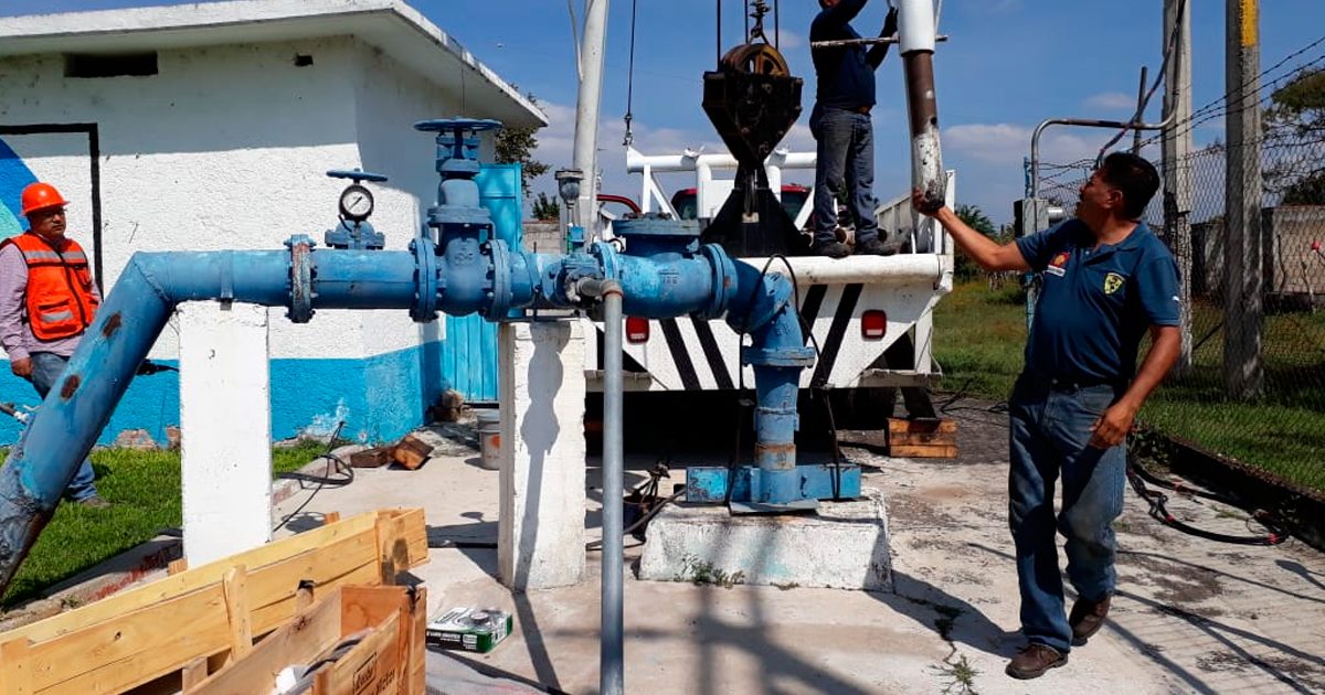 Instalan nuevas bombas de extracción en pozos de Ayala